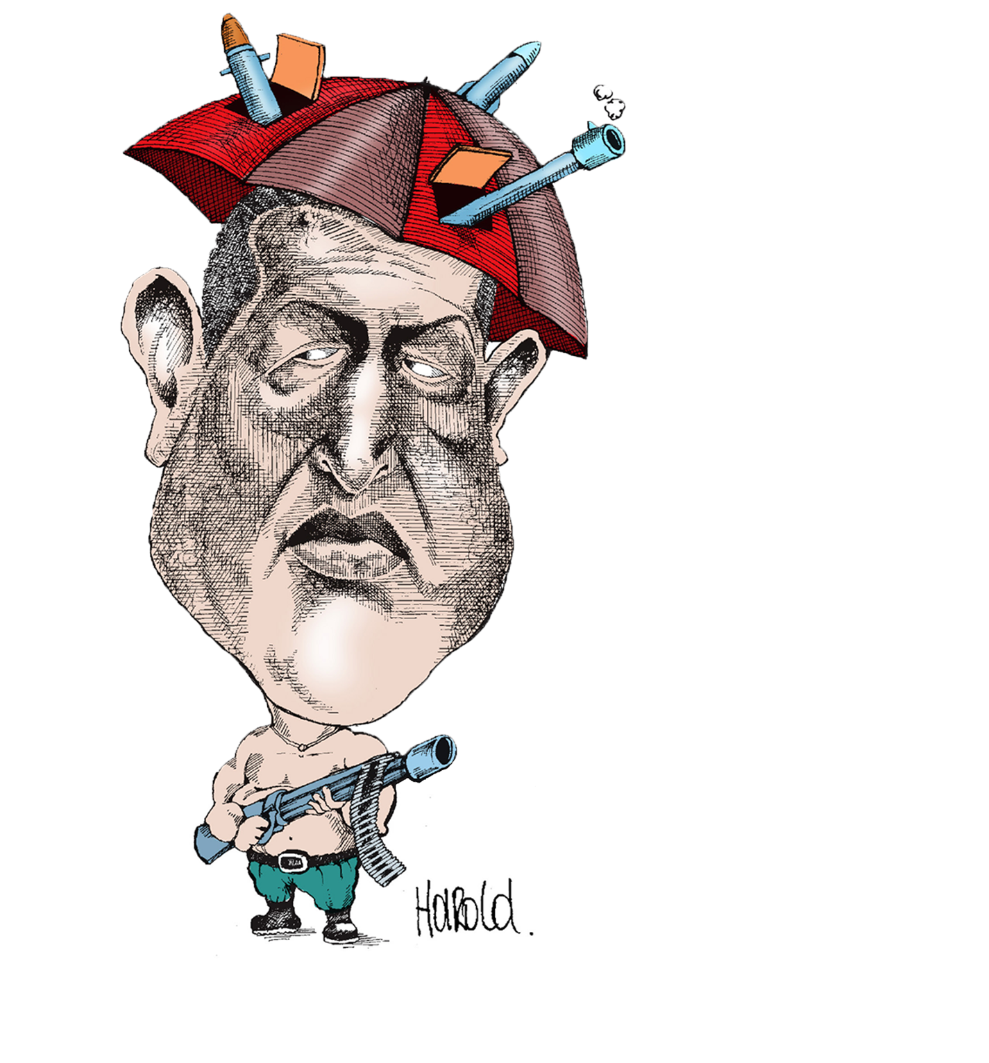 Caricatura Chávez